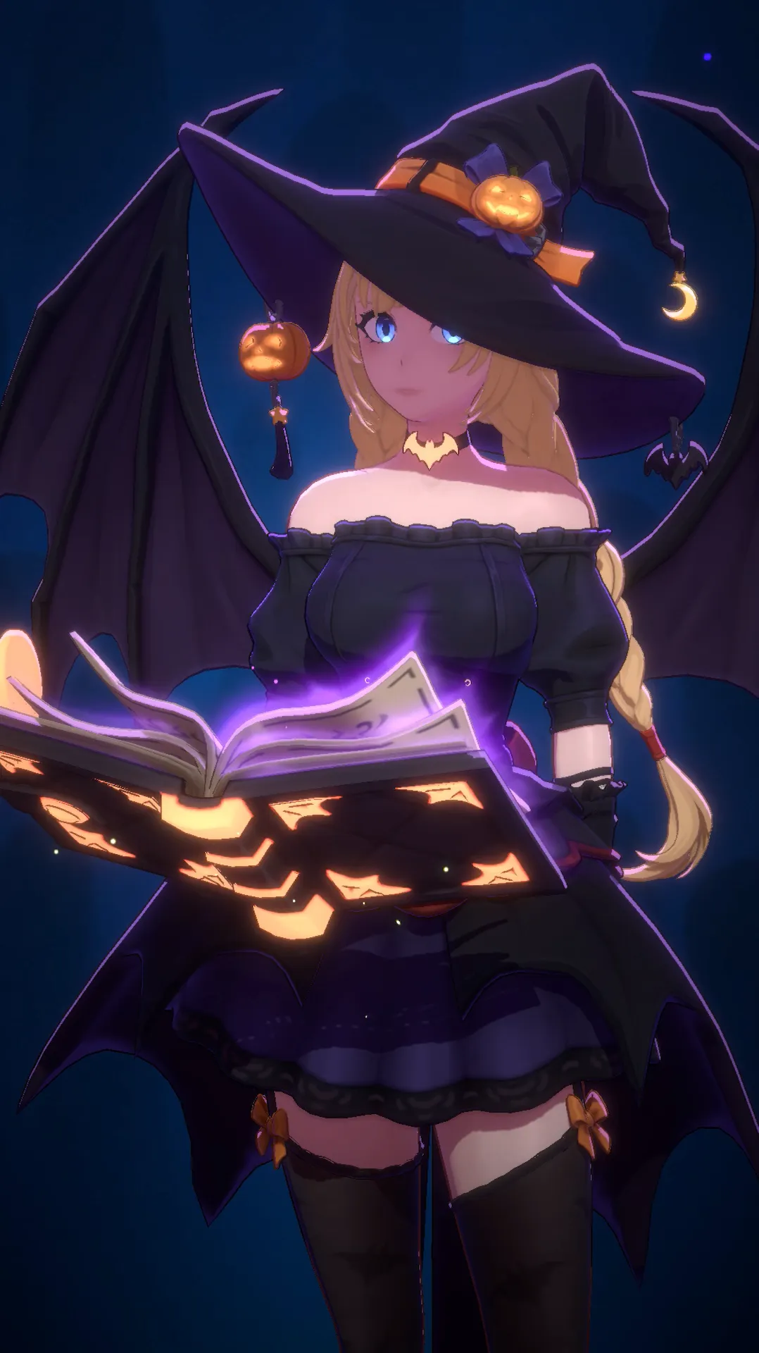 Ani in Halloween Outfit